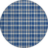 Piper Looms Chantille Plaid ACN563 Navy Area Rug