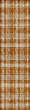 Piper Looms Chantille Plaid ACN563 Paprika Area Rug