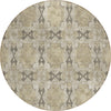 Piper Looms Chantille Panel ACN564 Beige Area Rug