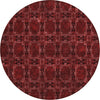 Piper Looms Chantille Panel ACN564 Burgundy Area Rug