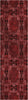 Piper Looms Chantille Panel ACN564 Burgundy Area Rug