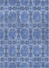 Piper Looms Chantille Panel ACN564 Denim Area Rug