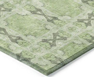 Piper Looms Chantille Panel ACN564 Green Area Rug