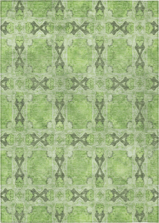 Piper Looms Chantille Panel ACN564 Green Area Rug