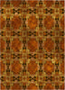 Piper Looms Chantille Panel ACN564 Paprika Area Rug