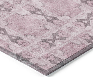 Piper Looms Chantille Panel ACN564 Pink Area Rug