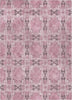 Piper Looms Chantille Panel ACN564 Pink Area Rug