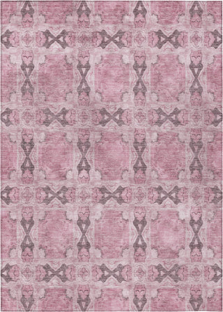 Piper Looms Chantille Panel ACN564 Pink Area Rug