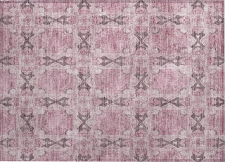 Piper Looms Chantille Panel ACN564 Pink Area Rug