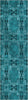 Piper Looms Chantille Panel ACN564 Teal Area Rug