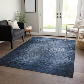 Piper Looms Chantille Casual ACN565 Blue Area Rug