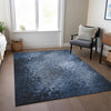 Piper Looms Chantille Casual ACN565 Blue Area Rug