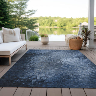 Piper Looms Chantille Casual ACN565 Blue Area Rug