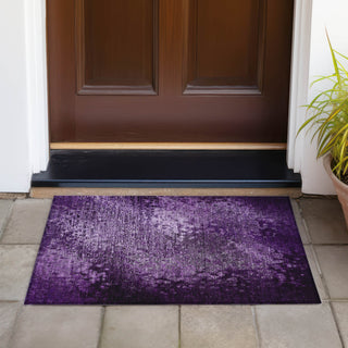 Piper Looms Chantille Casual ACN565 Purple Area Rug