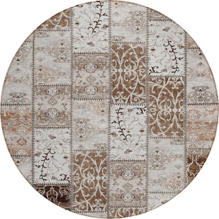 Piper Looms Chantille Panel ACN566 Beige Area Rug