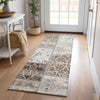 Piper Looms Chantille Panel ACN566 Beige Area Rug