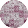 Piper Looms Chantille Panel ACN566 Burgundy Area Rug