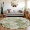 Piper Looms Chantille Panel ACN566 Green Area Rug