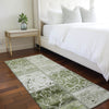 Piper Looms Chantille Panel ACN566 Green Area Rug