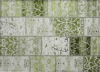 Piper Looms Chantille Panel ACN566 Green Area Rug