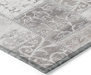 Piper Looms Chantille Panel ACN566 Taupe Area Rug