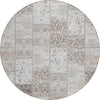 Piper Looms Chantille Panel ACN566 Taupe Area Rug