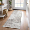 Piper Looms Chantille Panel ACN566 Taupe Area Rug