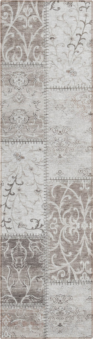 Piper Looms Chantille Panel ACN566 Taupe Area Rug