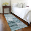 Piper Looms Chantille Panel ACN566 Teal Area Rug