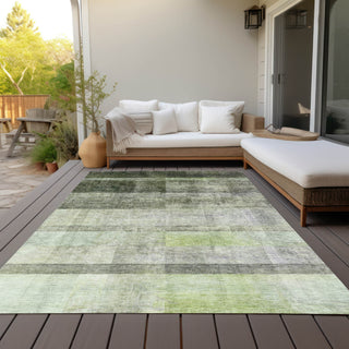 Piper Looms Chantille Casual ACN568 Olive Area Rug