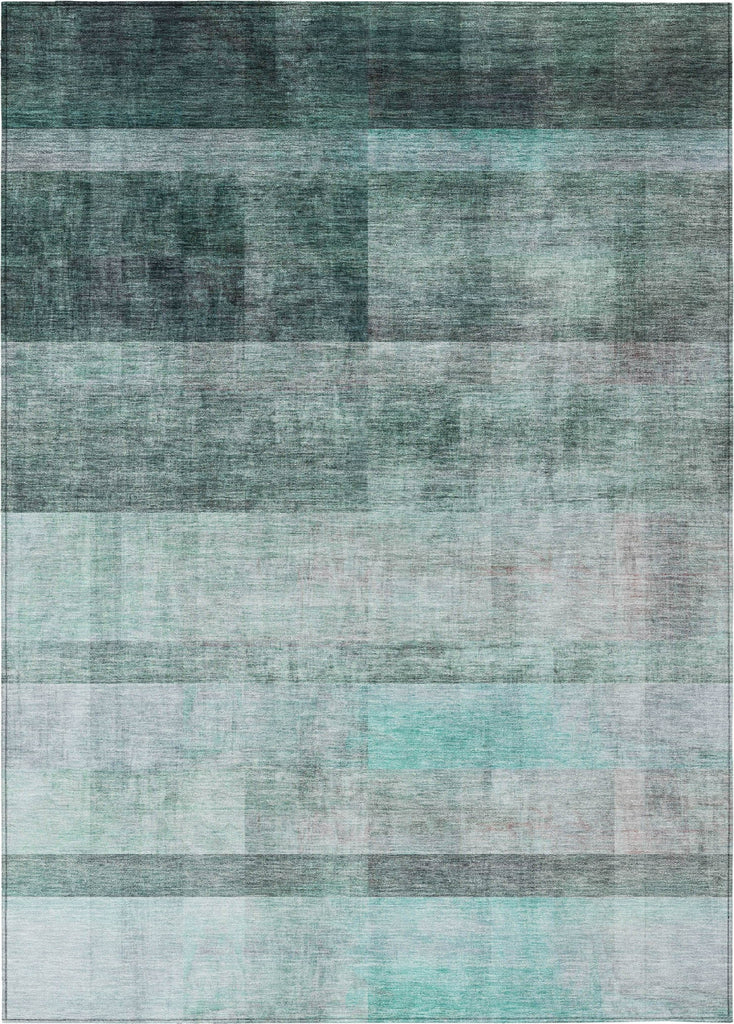 Piper Looms Chantille Casual ACN568 Teal Area Rug