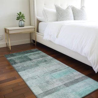 Piper Looms Chantille Casual ACN568 Teal Area Rug