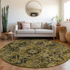 Piper Looms Chantille Traditional ACN570 Brown Area Rug