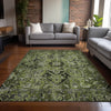 Piper Looms Chantille Traditional ACN570 Olive Area Rug