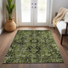 Piper Looms Chantille Traditional ACN570 Olive Area Rug