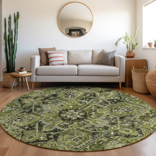 Piper Looms Chantille Traditional ACN570 Olive Area Rug