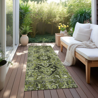 Piper Looms Chantille Traditional ACN570 Olive Area Rug