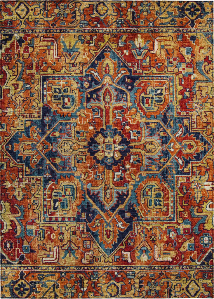 Piper Looms Chantille Traditional ACN570 Paprika Area Rug