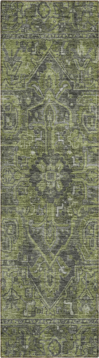 Piper Looms Chantille Traditional ACN571 Green Area Rug