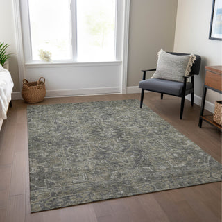 Piper Looms Chantille Traditional ACN571 Mocha Area Rug