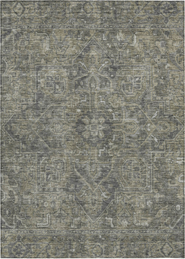 Piper Looms Chantille Traditional ACN571 Mocha Area Rug