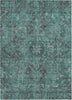 Piper Looms Chantille Traditional ACN571 Turquoise Area Rug