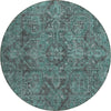 Piper Looms Chantille Traditional ACN571 Turquoise Area Rug