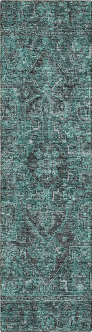 Piper Looms Chantille Traditional ACN571 Turquoise Area Rug