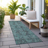 Piper Looms Chantille Traditional ACN571 Turquoise Area Rug