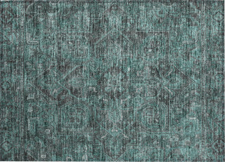 Piper Looms Chantille Traditional ACN571 Turquoise Area Rug