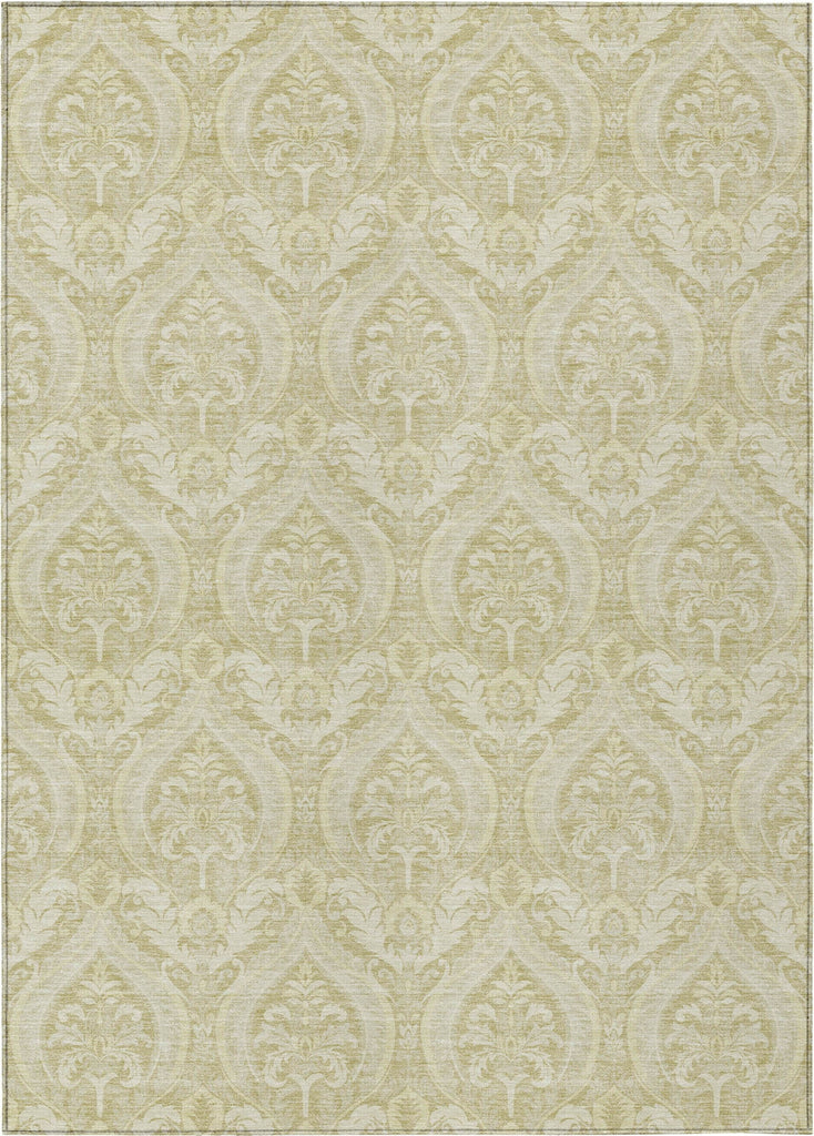 Piper Looms Chantille Panel ACN572 Beige Area Rug