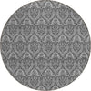 Piper Looms Chantille Panel ACN572 Gray Area Rug