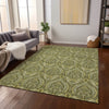 Piper Looms Chantille Panel ACN572 Green Area Rug