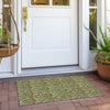 Piper Looms Chantille Panel ACN572 Green Area Rug